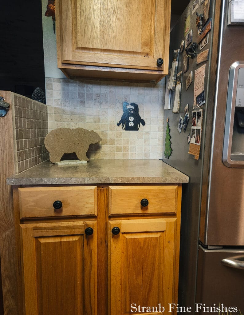 Finished Countertop and Backsplash Photo