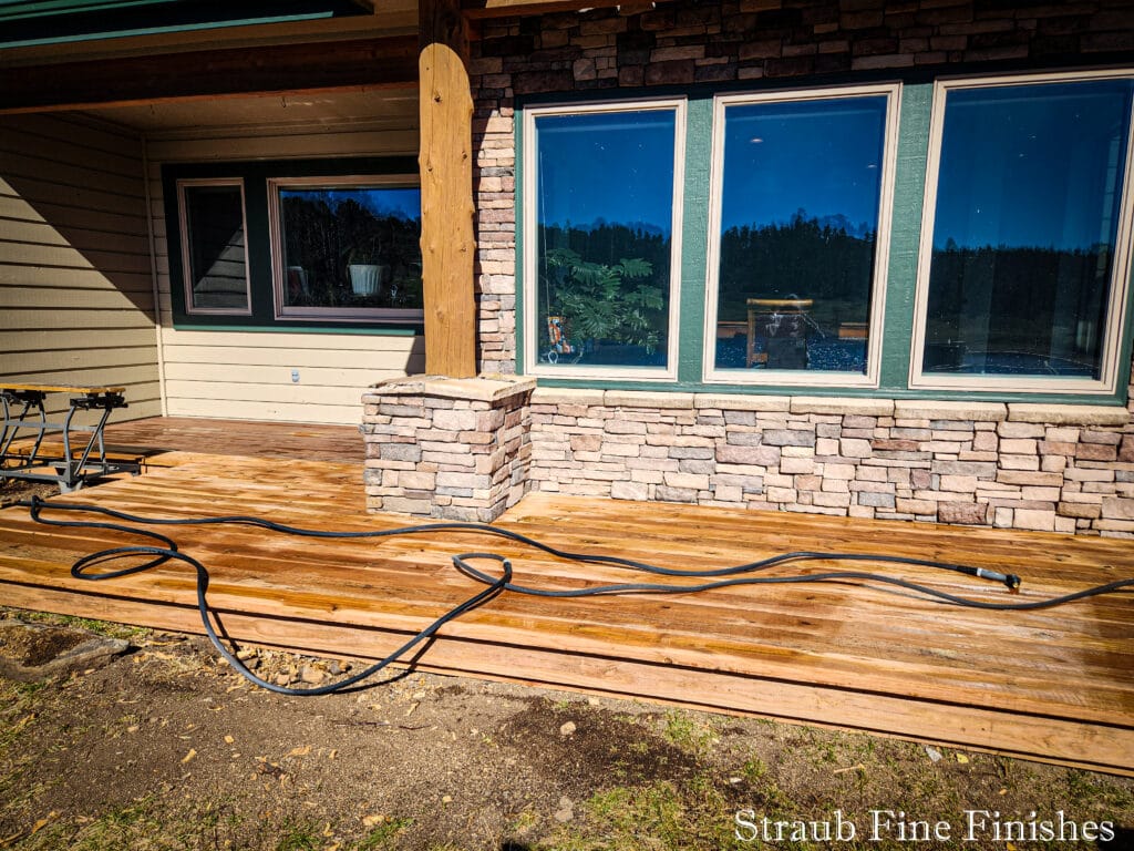 Looking good - washing to ready for paint.